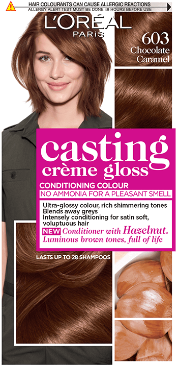 Casting Crème Gloss 603 Chocolate Caramel Brown Semi Permanent Hair Dye